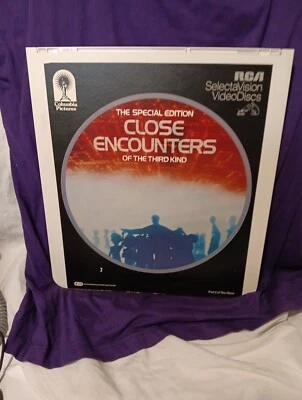 Close Encounters of the Third Kind RCA CED VideoDisc Part 2 Only VG Fast Shippin - Image 1 of 4