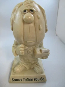 R & W Berries Sorry to See You Go Collectible Figure Vintage 1971  - Picture 1 of 6