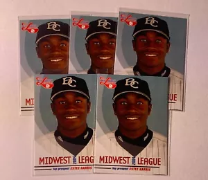 Lotto 5 carte ESTEE HARRIS 2004 Tribuna Midwest League Top Prospects - Foto 1 di 1