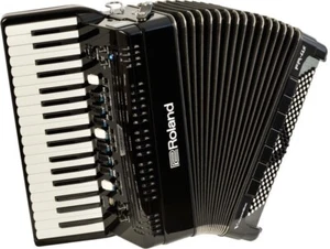 Roland V-Accordion FR-4x BK Piano Keyboard Type Black 120 Base Keys 128 Tones - Picture 1 of 2