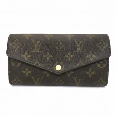 Louis Vuitton Monogram Portefeuille Sarah M60531 Wallet Free Shipping [Used] • 494€