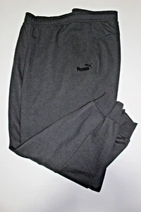 Puma Regular Fit Dunkelgrau Fleece Jogger Jogginghose Gr: 5XL 5X Neu mit Etikett - Bild 1 von 2