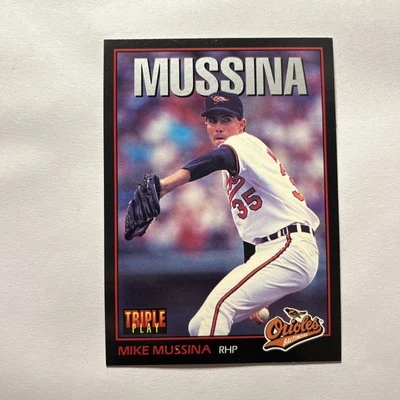 Mike Mussina #13 1993 Triple Play - Image 1 of 2