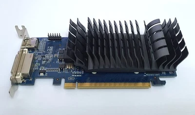 ASUS NVIDIA GeForce 210 1GB Low Profile Graphics Card DVI, HDMI 210-SL-1GD3-BRK - Image 1 of 4