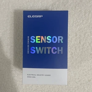 ELEGRP Occupancy Motion Sensor Light Switch-PIR Infrared Motion Activated - Picture 1 of 7