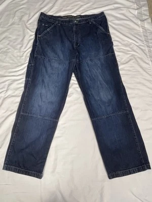 Jeans Enyce Vintage Años 90 Para Hombre Talla 40 Azul Suelto Y2K Pierna Ancha Marca Hip Hop Denim Foto 1 de 4