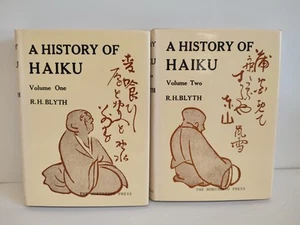 A History of Haiku. Volume One & Two (R. H. Blyth - 1964) 4th Print 1971 w/DJ - Bild 1 von 18