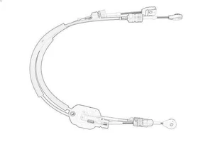 Cable Pull, manual transmission OE FORD for TRANSIT V363 Bus 2.2 2014-2018 - Picture 1 of 6