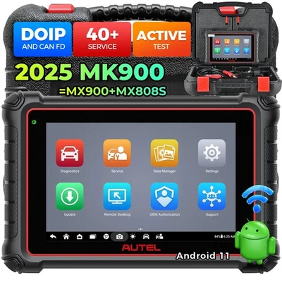 2025 Nuovo AUTEL MaxiCOM MK900 Italiano Strumento Diagnostica OBD Tutti Sistemi - Image 1 of 4