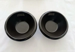 Höganäs Keramik 2x 350ml Schale Schokobraun Stengods Stonwars Sweden Schweden - Bild 1 von 6
