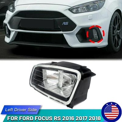 Left LH Front Bumper Fog Light Daytime Running Lamp For Ford Focus RS 2016-2018 Foto 1 de 4