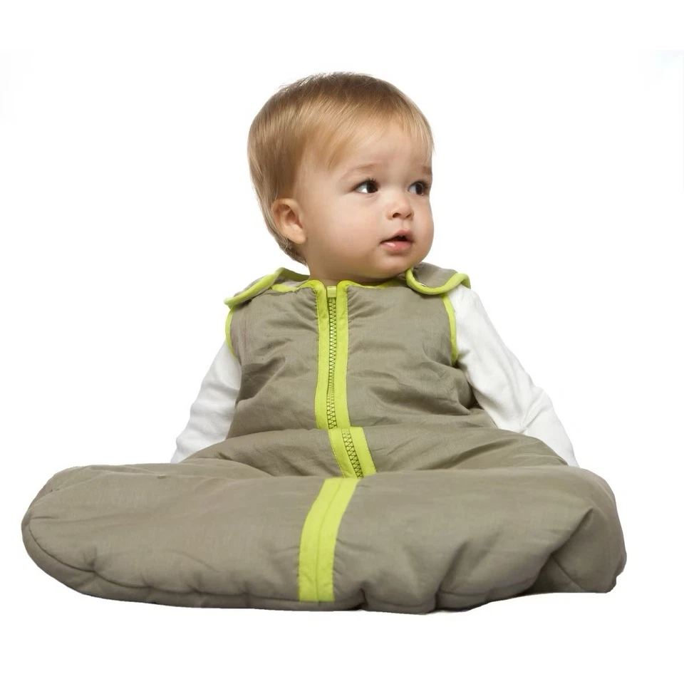 Bebé Deedee Nido de Dormir Edredón Saco de Dormir Saco Caqui S 0-6 Meses Nuevo Foto 1 de 4