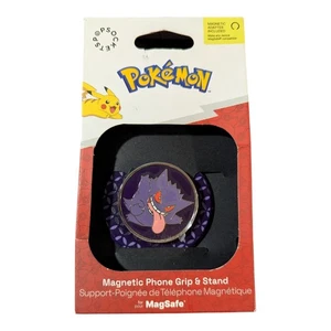 R2. PopSockets MagSafe Round Phone Grip & Stand - Pokemon Enamel Gengar - Picture 1 of 1