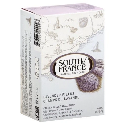 South of France French Milled Bar Soap Lavender Fields - Image 1 of 1