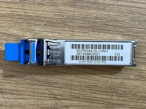 Module émetteur-récepteur Sumitomo SCP6G44-GL-CWH LX SFP tiré d'un interrupteur fonctionnel - Photo 1/5