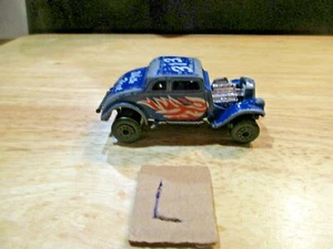 1982 Matchbox 33 Willys Street Rod White Heat Die cast/Plastic 1:50 Scale - Picture 1 of 6