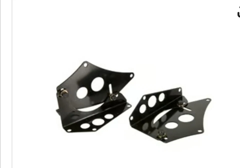 NEW Conelys Fairing Brackets 41/49mm Black CFBKBK414913 for Harley Dyna - Image 1 of 4