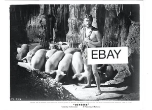 ULYSSES 1954 ORIGINAL MOVIE PHOTO #1 8X10 KIRK DOUGLAS GREEK MYTH CIRCE  - Picture 1 of 2