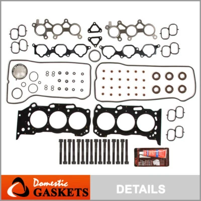 Fits 05-16 Toyota Camry Sienna Lexus ES350 3.5L Head Gasket Set Bolts 2GRFE - Image 1 of 4