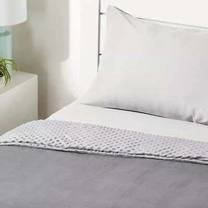 Manta de Pesas Infantil Manta de Pesas 1,36kg 91,4 x 121,9 cm Gris Funda de Peluche - Imagen 1 de 7