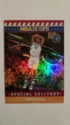 2017-18 NBA Hoops Special Delivery #3 Andrew Wiggins Minnesota Timberwolves - Image 1 of 2