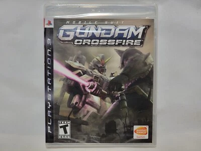 NEW Mobile Suit Gundam Crossfire Playstation 3 Game SEALED PS3 msg US NTSC - Image 1 of 4