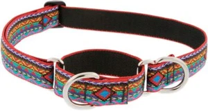 Lupine Martingale Dog Collar 1" Wide El Paso Design adjusts 15" to 22" - Picture 1 of 1