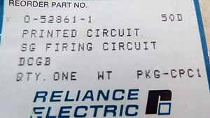 Reliance Electric 0-52861-1 placa de accionamiento de CC SG circuito de disparo - Imagen 1 de 5