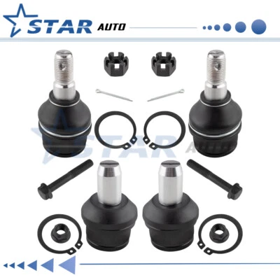 4pcs Front Suspension Upper and Lower Ball Joint Kit for Ford Bronco II 89-90 - Изображение 1 из 4