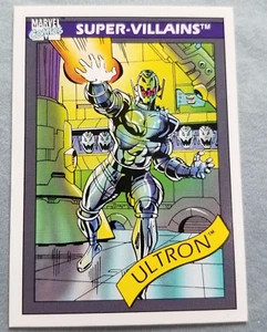 1990 Impel Marvel Universe Ultron Super Heroes Trading Card #61 Marvel Comics - Picture 1 of 2