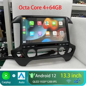 13.3" Car Radio Stereo for Chevrolet Silverado GMC Sierra 2013-2020 GPS Carplay - Picture 1 of 7