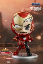 Hot Toys Cosbaby Avengers Endgame Iron Man Mark L Battle Damaged COSB558 -NIB