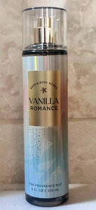 BATH & BODY WORKS VANILLA ROMANCE MIST FRAGRANCE MIST 8 OZ NEW - Picture 1 of 3