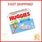 Huggies Natural Care Refreshing Baby Wipes 6 Packs (288 Wipes Total)