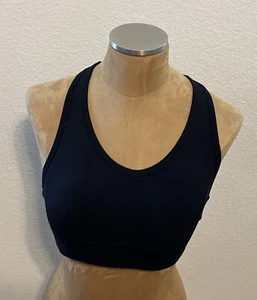 Women's Sports Bra Padded Black Medium - Picture 1 of 3