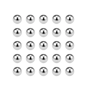 6 mm solides Kugellager Stahl verchromt (GCr15) G10 Präzisionskugeln 25 Stück - Bild 1 von 3