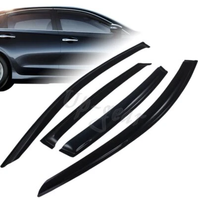 Para Nissan Altima 2013-2018 tinte humo acrílico protector solar puerta ventana visera 4 piezas Foto 1 de 3