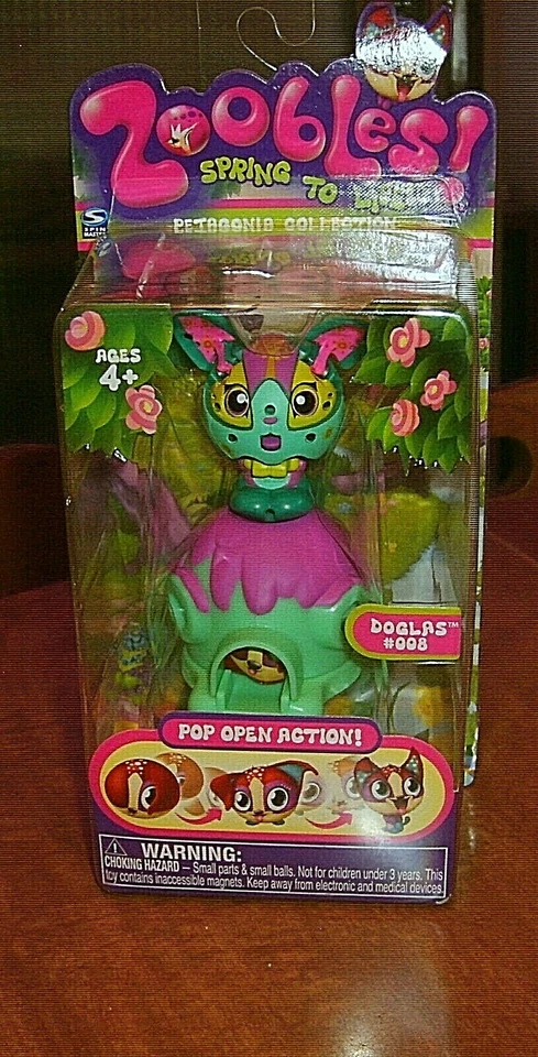 Zoobles Toy Petagonia Animal Mini Figure 40 Jumphrey