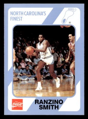 Ranzino Smith 1989 Collegiate Collection North Carolina's Finest  Card #169 - Image 1 of 2