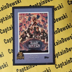 THE BAD BATCH 2021 Topps Now Star Wars: Lucasfilm 50 aniversario PR2837 #22 - Imagen 1 de 2