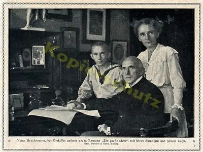 Arthur Brausewetter Familie Daheim Archivdiakonus St. Marien Danzig Gdańsk 1917 • 29.95€