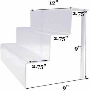 Elevadoras ultra transparentes y versátiles con pantalla de acrílico de tres niveles con pantalla 888... - Imagen 1 de 11