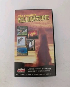 Der komplette Yellowstone Nationalpark Vintage VHS Reisedokumentation - Bild 1 von 4