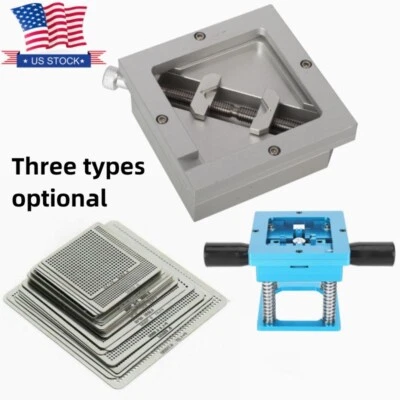 Станция переделки BGA трафареты припой 90 мм 27 шт. шаблон переделки сетки - Изображение 1 из 4