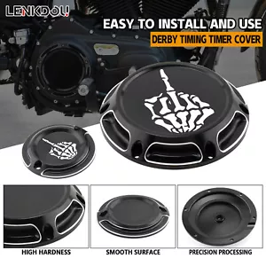 Derby Timing Timer Cover For Harley 2004-2022 Sportster 1200 Nightster XL1200N - Foto 1 di 12