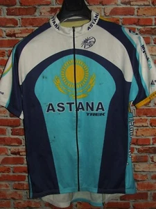 Astana Bontrager Bike Cycling Jersey Shirt Maillot Cyclism Size XXL - Picture 1 of 3