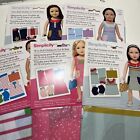 SIMPLICITY 18" DOLL CLOTHES CUT & SEW LOT 5 OUTFITS 2014 Fits American Girl Doll
