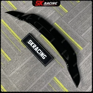 Rear Trunk Spoiler Wing Kit For Mercedes Benz W205 C43 C63 Gloss Black 2015-2017 - Picture 1 of 11