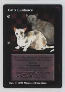 1994 Vampire: The Eternal Struggle - Jyhad 1st Edition Cat's Guidance t2u - Picture 1 of 3