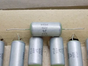 8x 1uF 10% 160V Kondensatoren.MBM - Bild 1 von 3